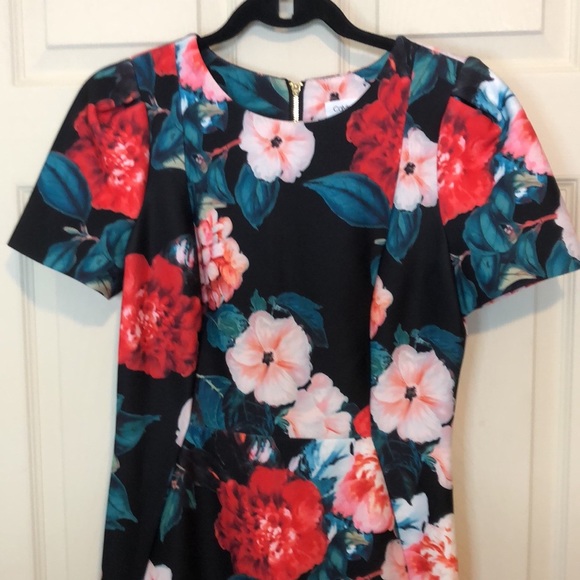 Calvin Klein Floral-Print Sheath Dress - Picture 7 of 16